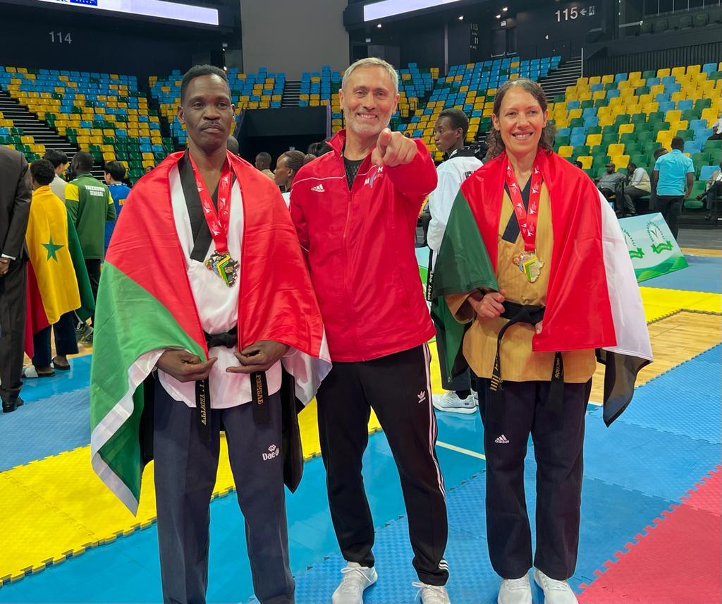 Sudan wins gold medals in African Taekwondo Championship